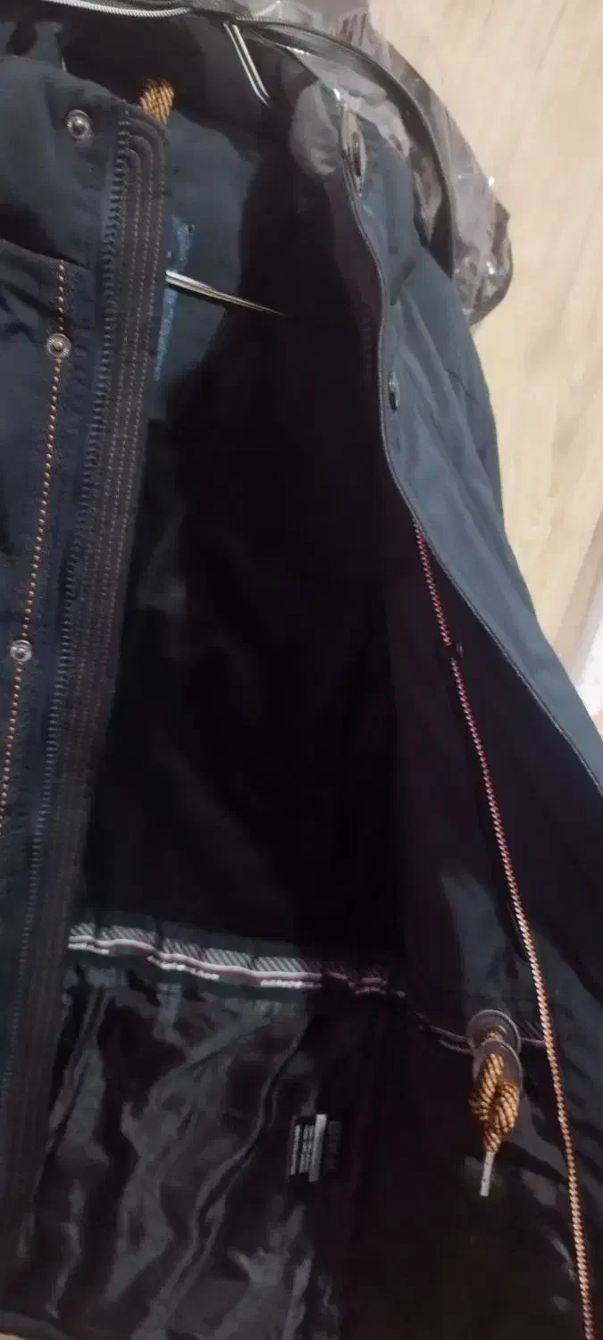 کاپشن مردانه نو سرمه ای سایز 50|لباس|آستارا, |دیوار