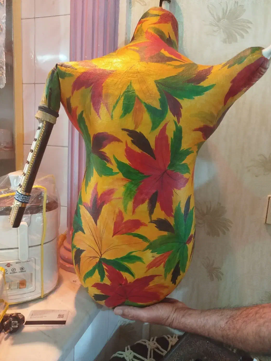 نی انبانه|سازهای بادی|کازرون, |دیوار