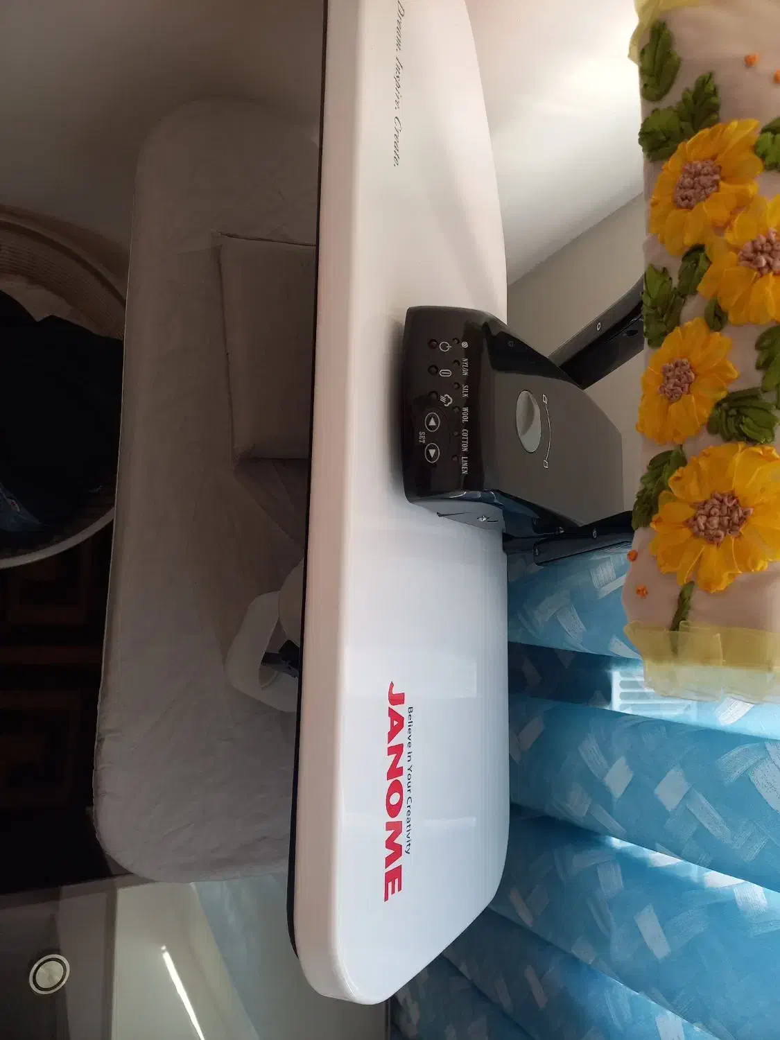 اتو پرس (اتو بخار)ژانومه مدل ۲۸۰۰n|اتو و لوازم اتو|محمدیه-قزوین, |دیوار