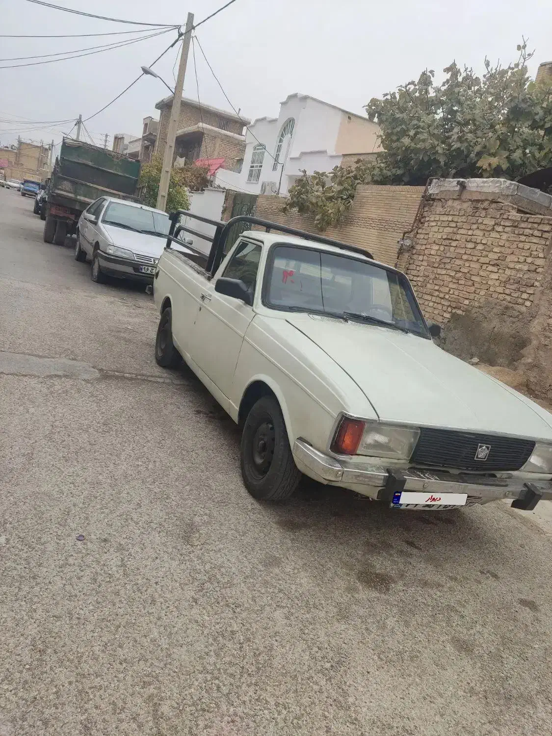 پیکان وانت مدل 87دوگانه شرکت|خودرو سواری و وانت|شیراز, شهرک مهدیآباد|دیوار