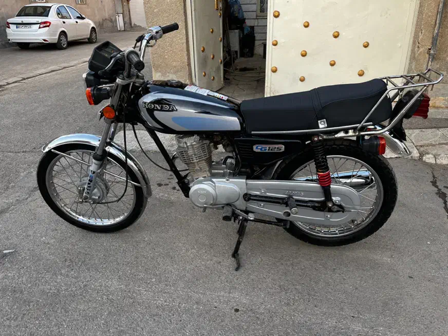 موتورسیکلت ۱۲۵ مدل ۹۰|موتورسیکلت|تاکستان, |دیوار