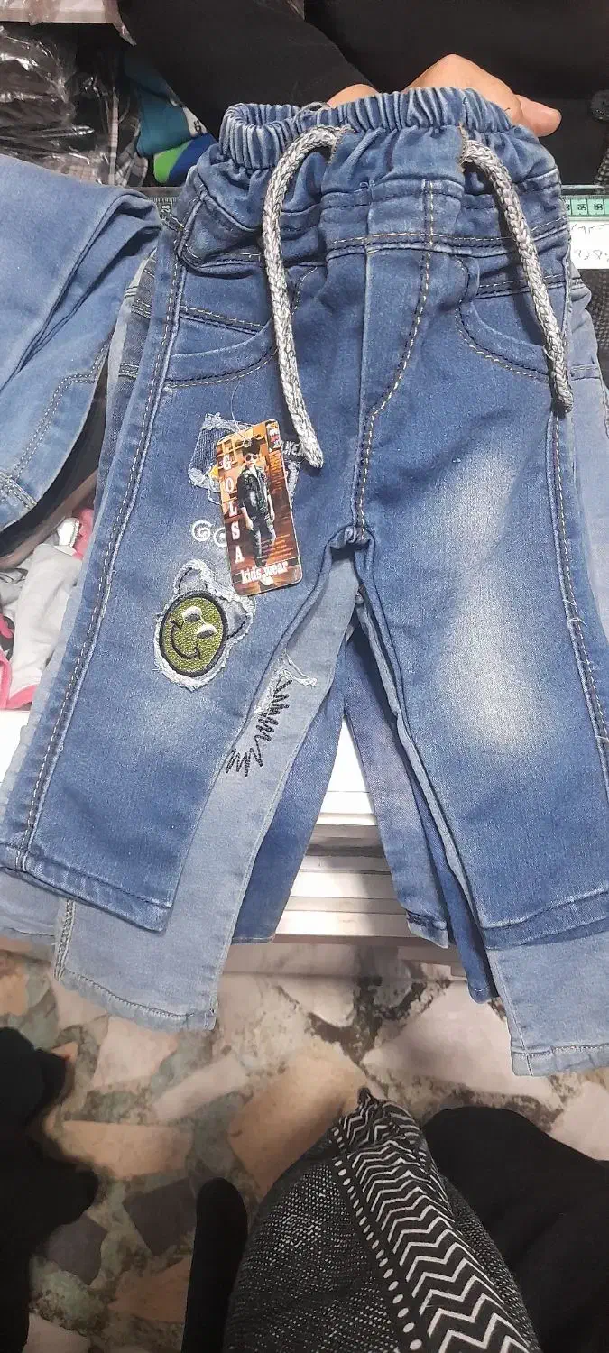 شلوار لی کودکانه|کفش و لباس بچه|صومعهسرا, |دیوار