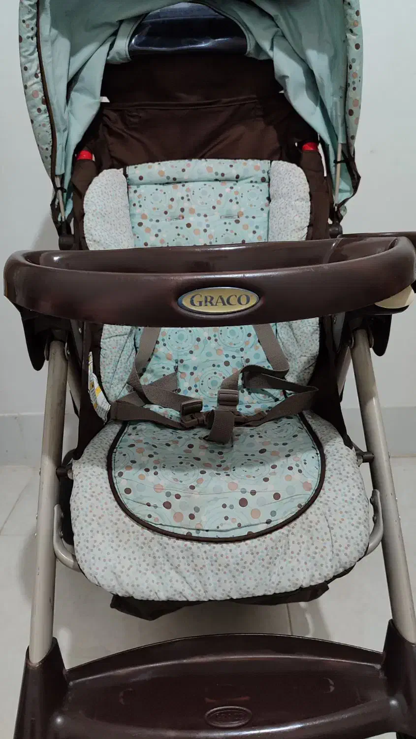 کالسکه خارجی گراکوامریکایی|کالسکه و لوازم جانبی|قم, چهار امامزاده|دیوار