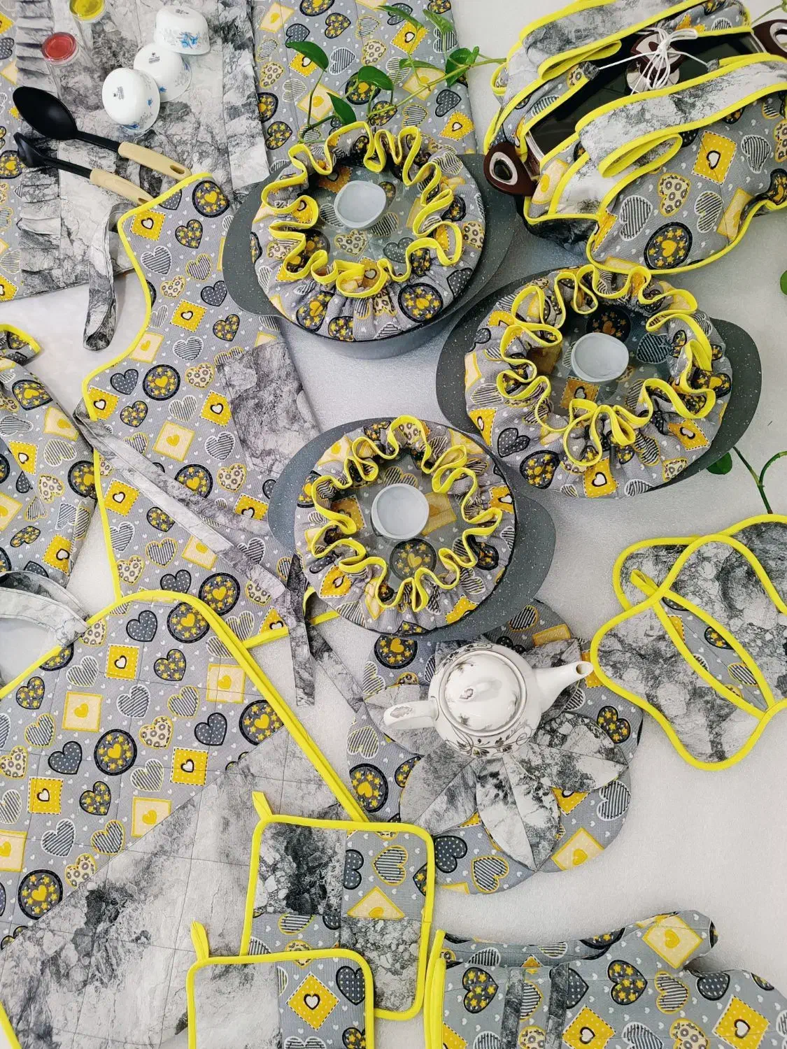 سرویس پارچه ای آشپز خانه|سفره، حوله، دستمال آشپزخانه|گنبد کاووس, |دیوار