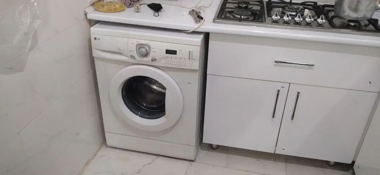 لباسشویی الجی۷کیلو|ماشین لباسشویی و خشک‌کن لباس|تایباد, |دیوار