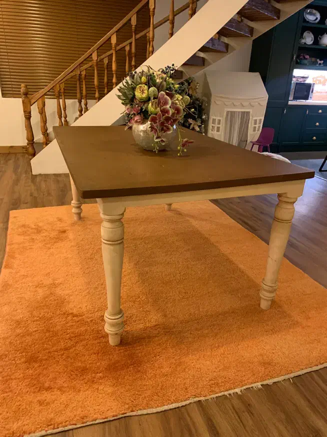 میز ناهاخوری چوبی ۶ نفره|میز و صندلی غذاخوری|رویان, |دیوار