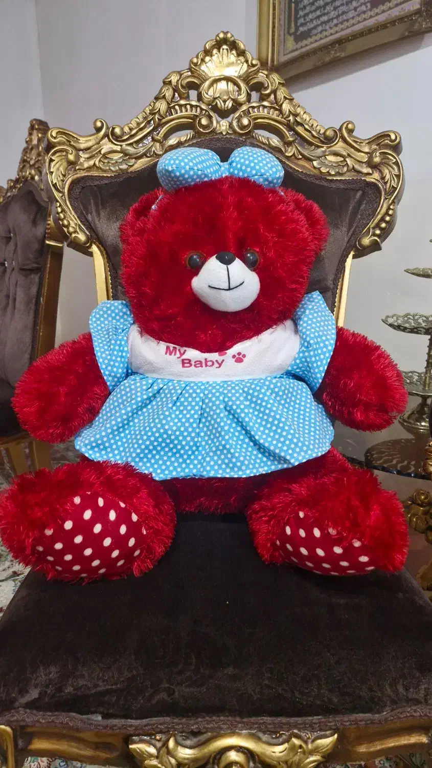 عروسک خرس|اسباب‌بازی بچه|منجیل, |دیوار