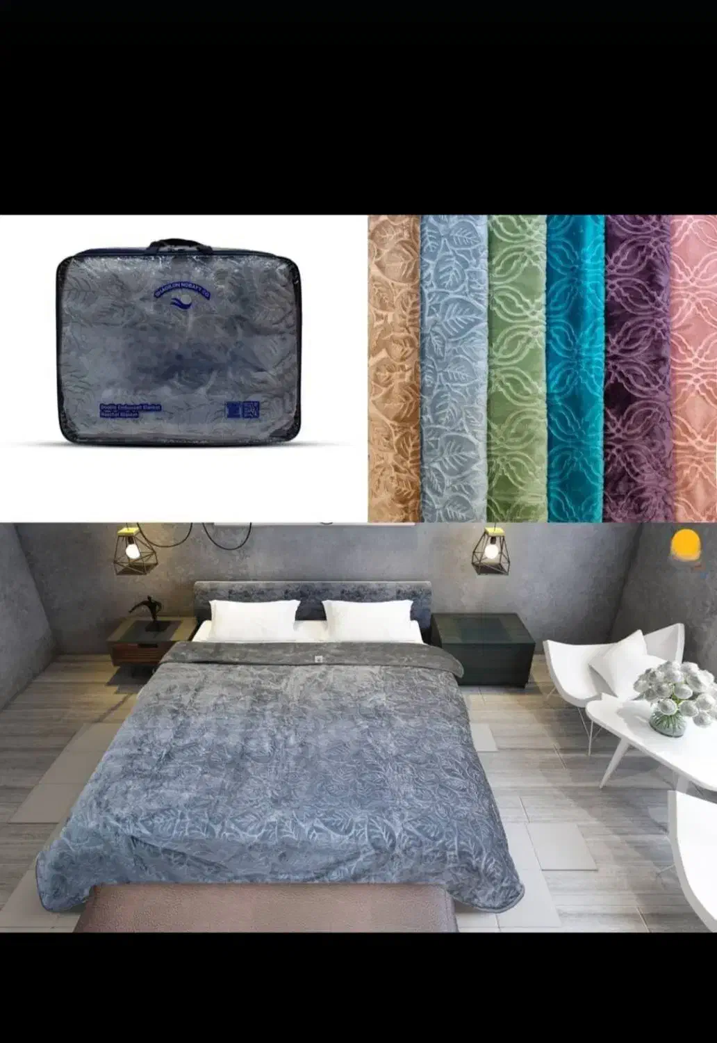 پتوی گلبافت|رختخواب، بالش، پتو|مشهد, عامل|دیوار