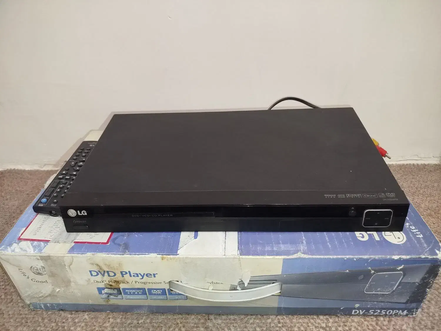 دستگاه DVD الجی مدل 5250pm|پخشکننده DVD و ویدیو|احمدآبادمستوفی, |دیوار