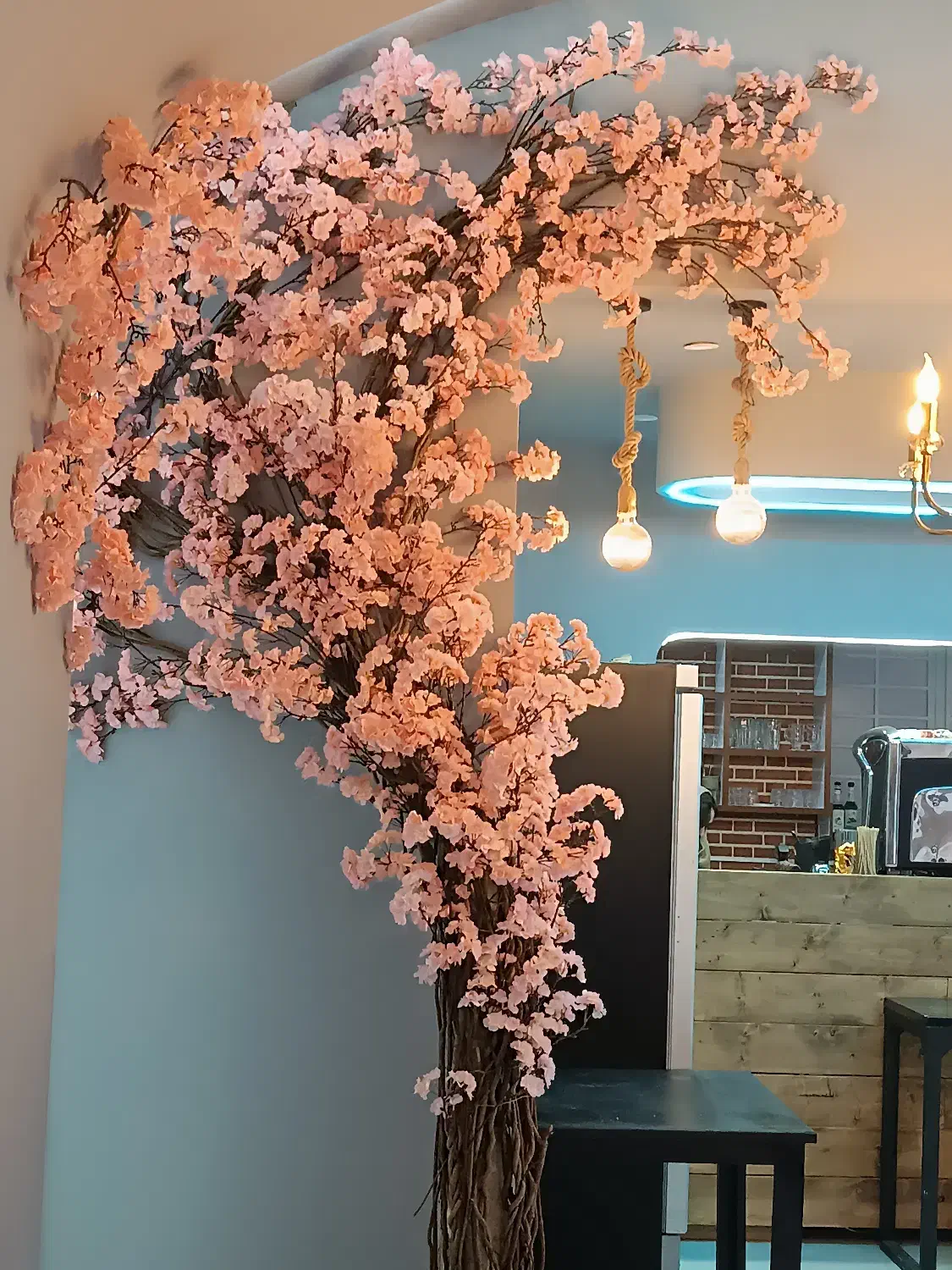 درختچهآرزوها،درختچهشکوفه|گل مصنوعی|سبزوار, کاشفی شمالی (دادگستری)|دیوار