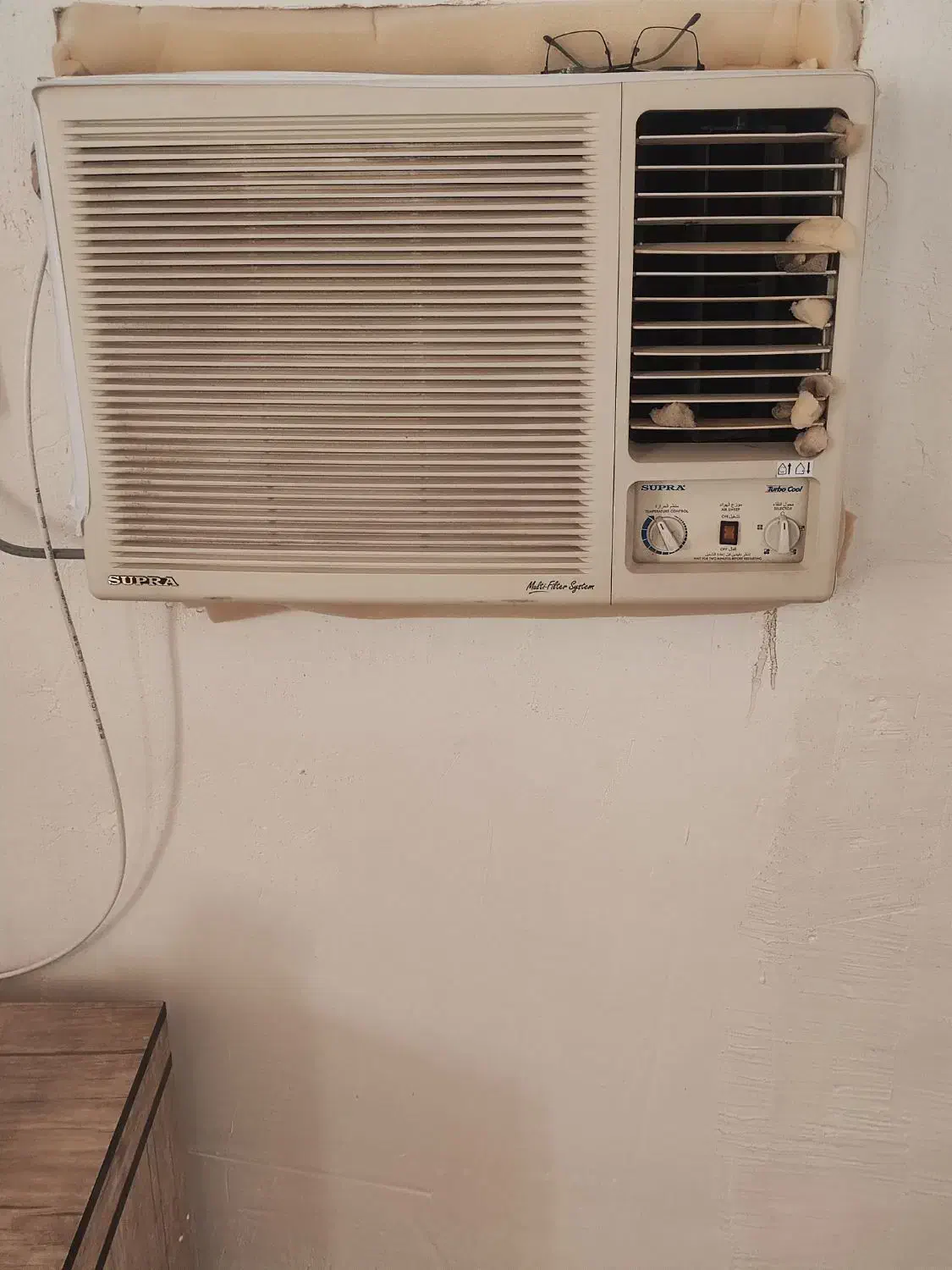 فروش یک دستگاه کولر گازی|کولر گازی و فن‌کوئل|کاکی, |دیوار