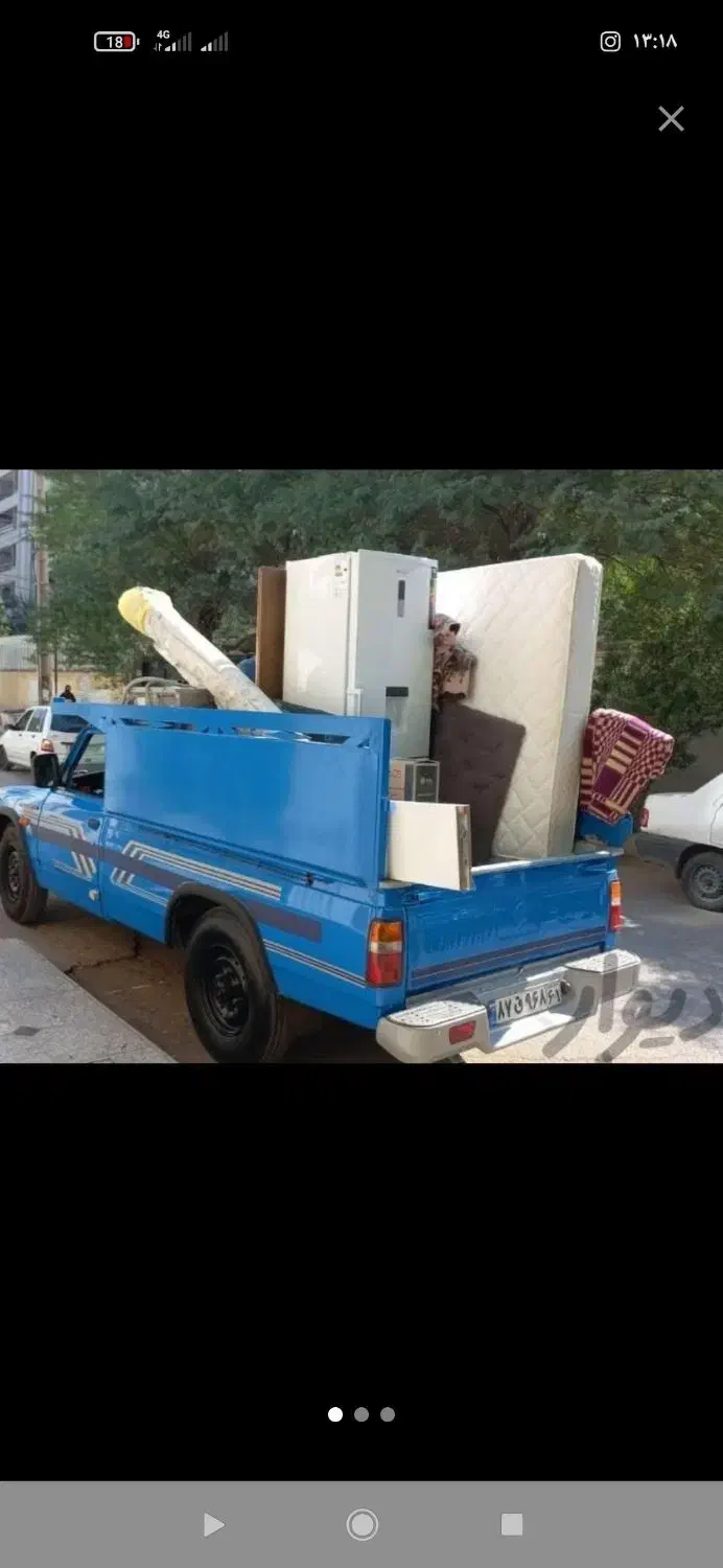 نیسان وانت حمل بار.|خدمات حمل و نقل|بندر ماهشهر, |دیوار