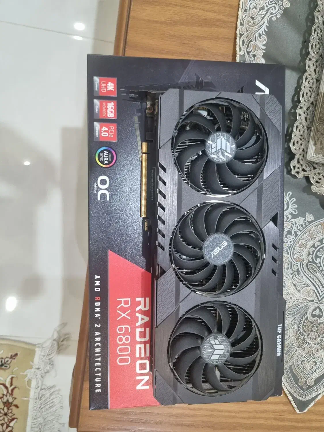 گرافیک 6800 asus tuf 16g|قطعات و لوازم جانبی رایانه|اهواز, نادری|دیوار