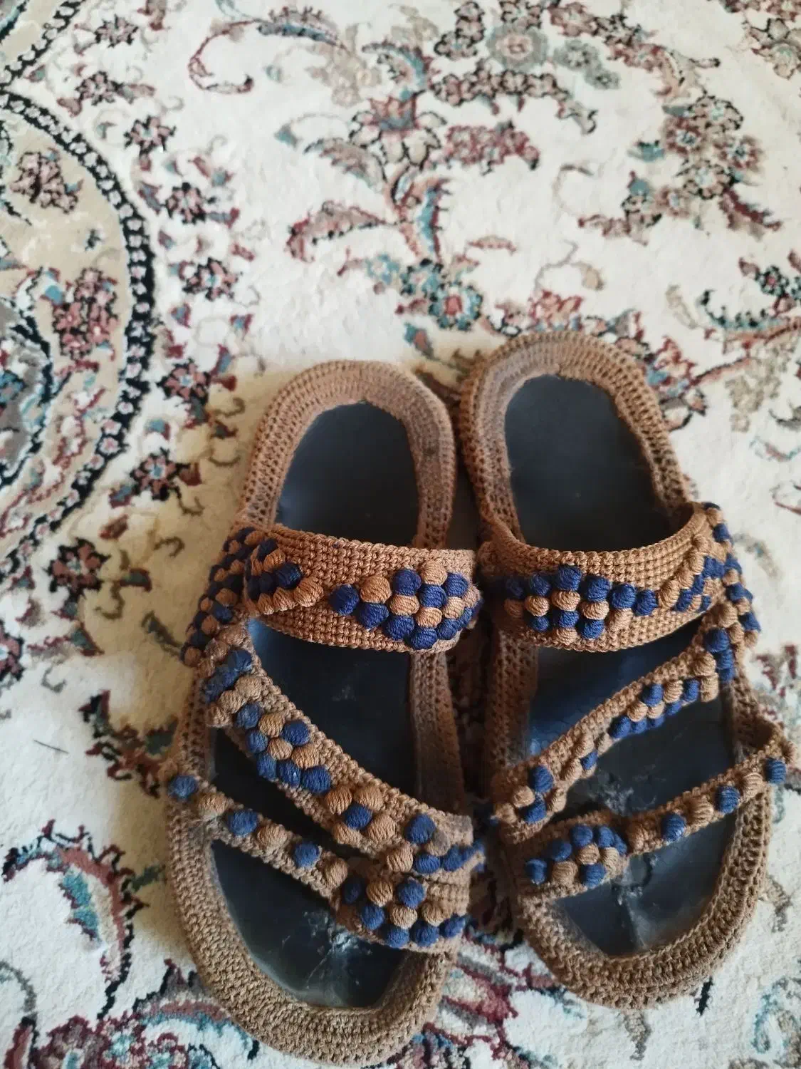 دمپایی گیوه زندان بافت. بند گوشی|کیف، کفش، کمربند|مشهد, کوشک مهدی|دیوار