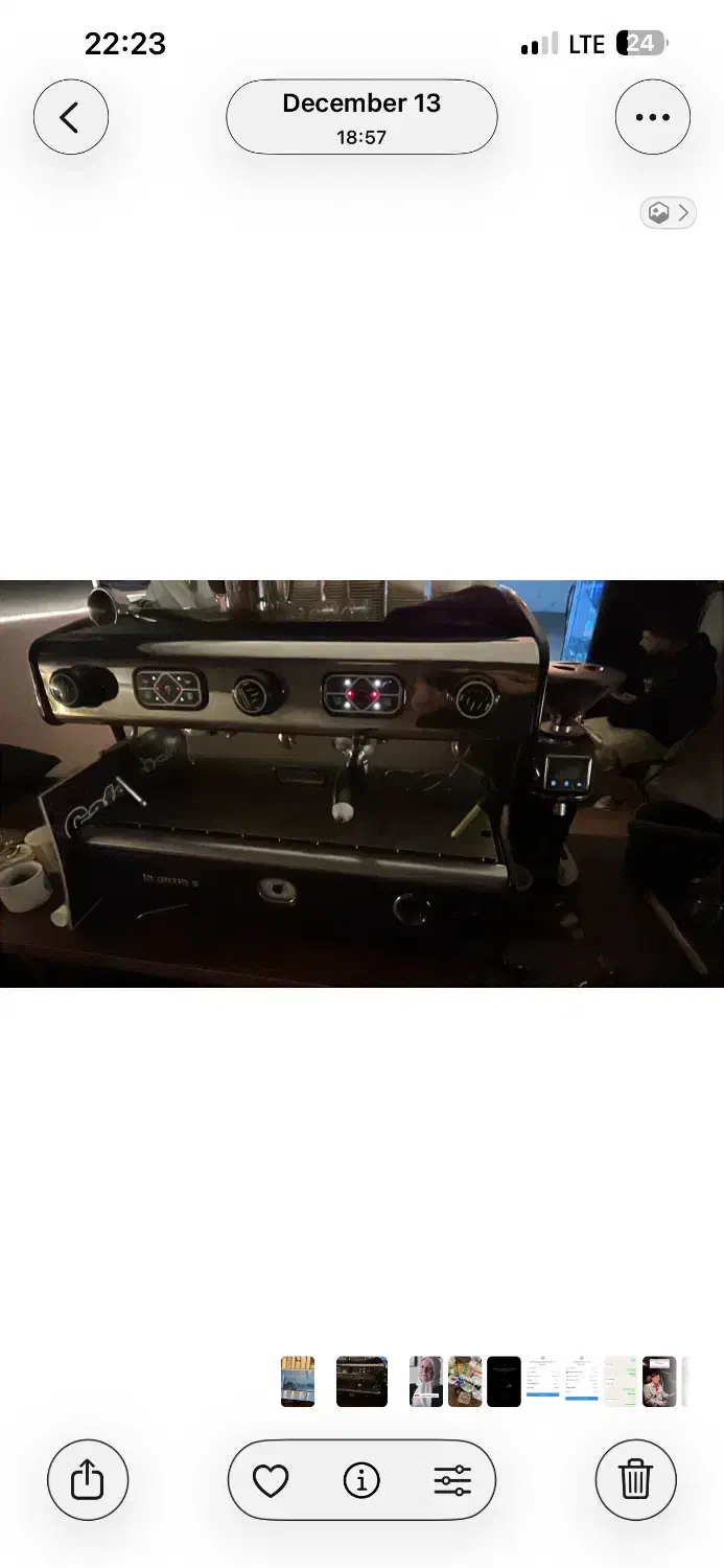 دستگاه قهوه صنعتی لاسپازیاله|سماور، چای‌ساز، قهوه‌ساز|رشت, یخسازی|دیوار