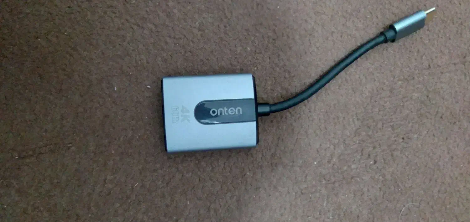 تبدیل تایپ سی به hdmi 4k 60hzهمراه کابل hdmi|قطعات و لوازم جانبی رایانه|ورامین, شهرک مدرس|دیوار