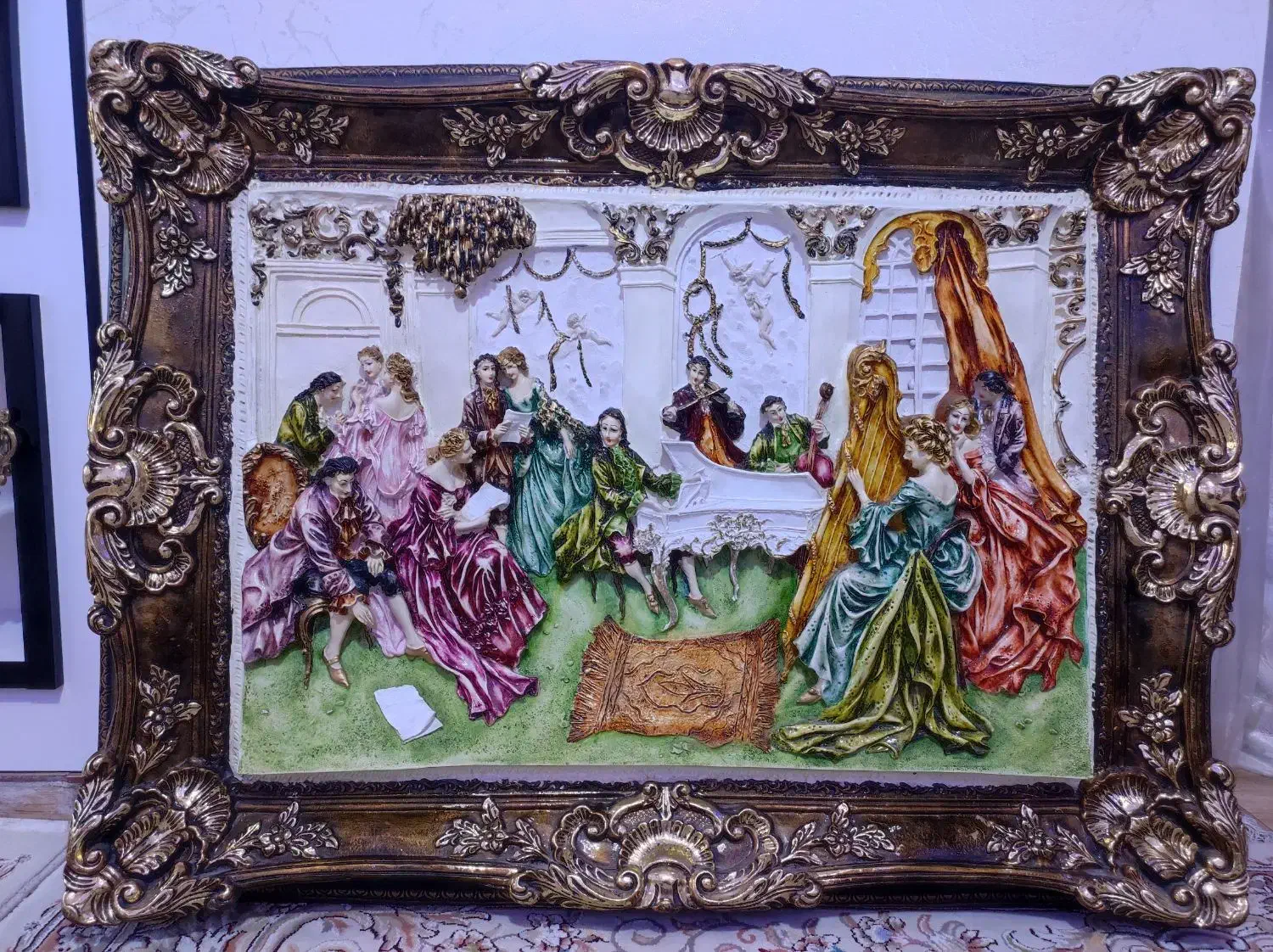 تابلو پلیستر و فرش|تابلو، نقاشی، عکس|نسیم‌شهر, |دیوار