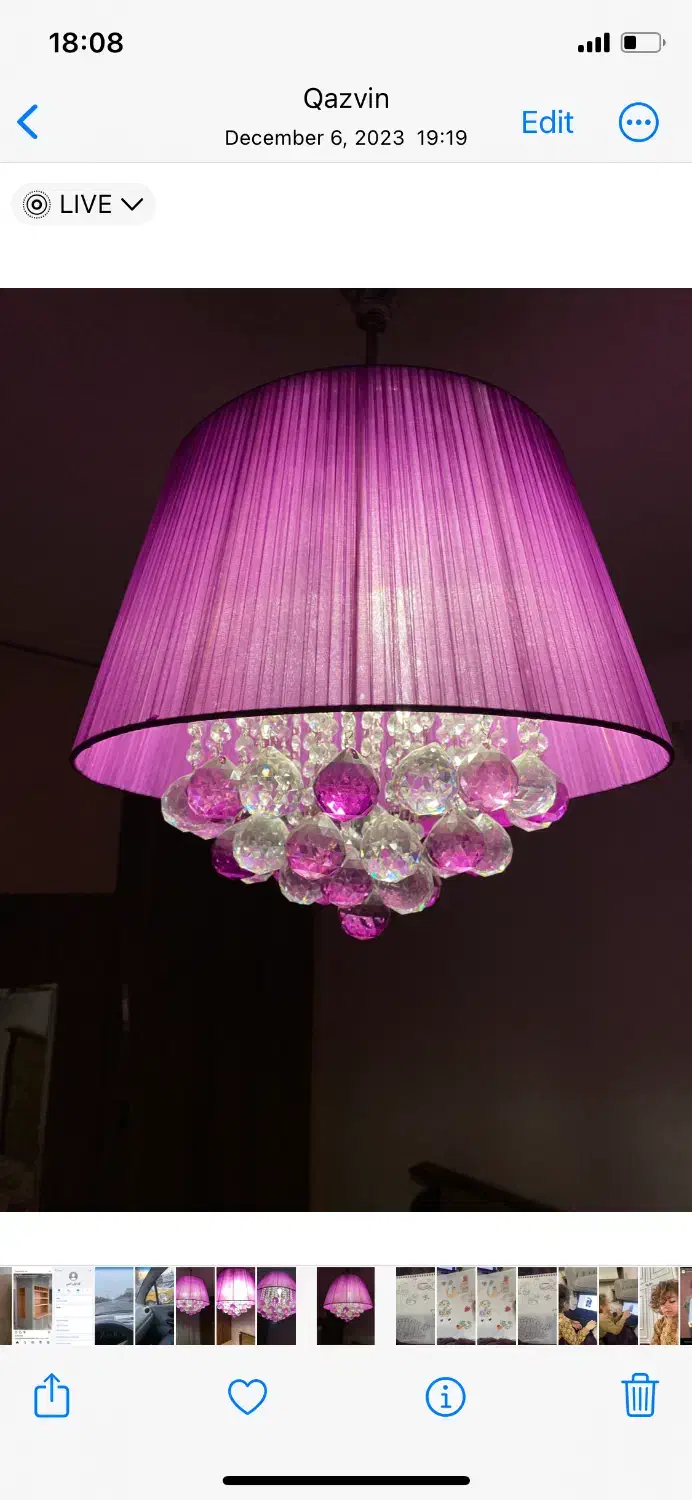 لوستر|لوستر و چراغ آویز|قزوین, |دیوار