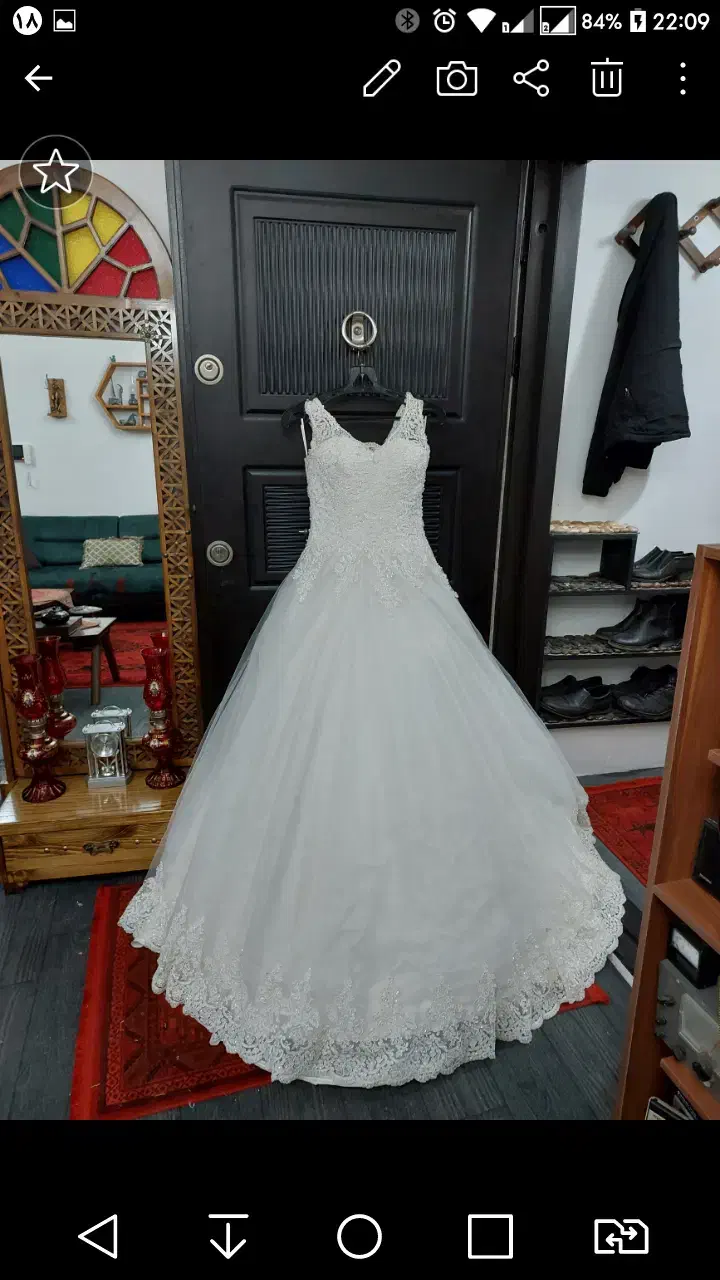 لباس عروس سایز ۳۸ تا ۴۸ ترک|لباس|لاهیجان, شهرک فرهنگیان|دیوار