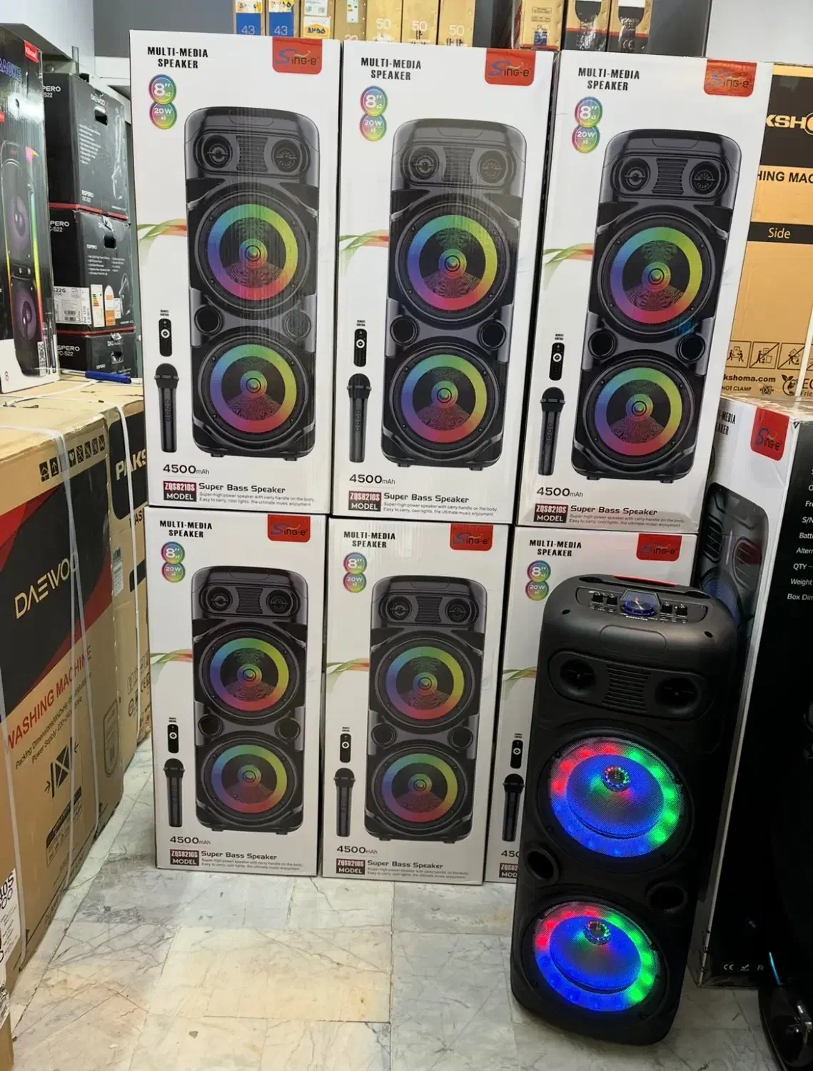 اسپیکر شارژی|پخشکننده همراه|قزوین, |دیوار