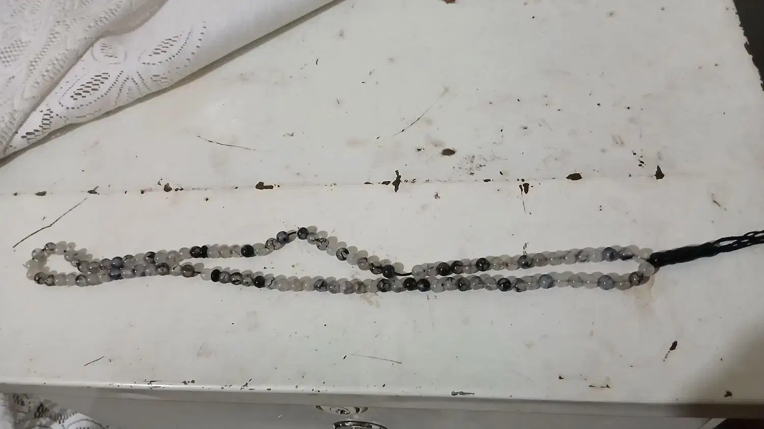 تسبیح یشم وشجر،،طبیعی اصلی|کلکسیون اشیاء عتیقه|نیشابور, رحمت آباد|دیوار