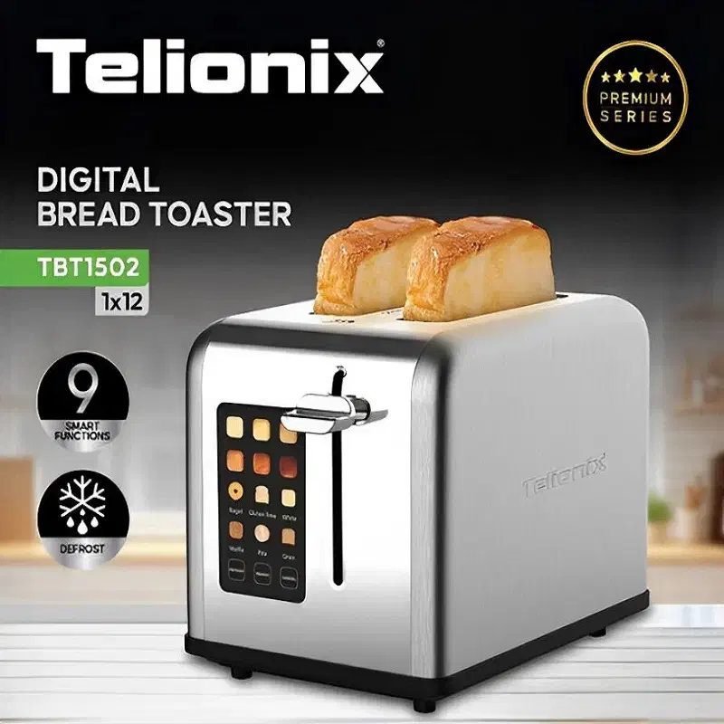 توستر نان دو خانه تلیونیکس مدل TBT1502|اجاق گاز و لوازم برقی پخت‌وپز|فردیس, فردیس|دیوار
