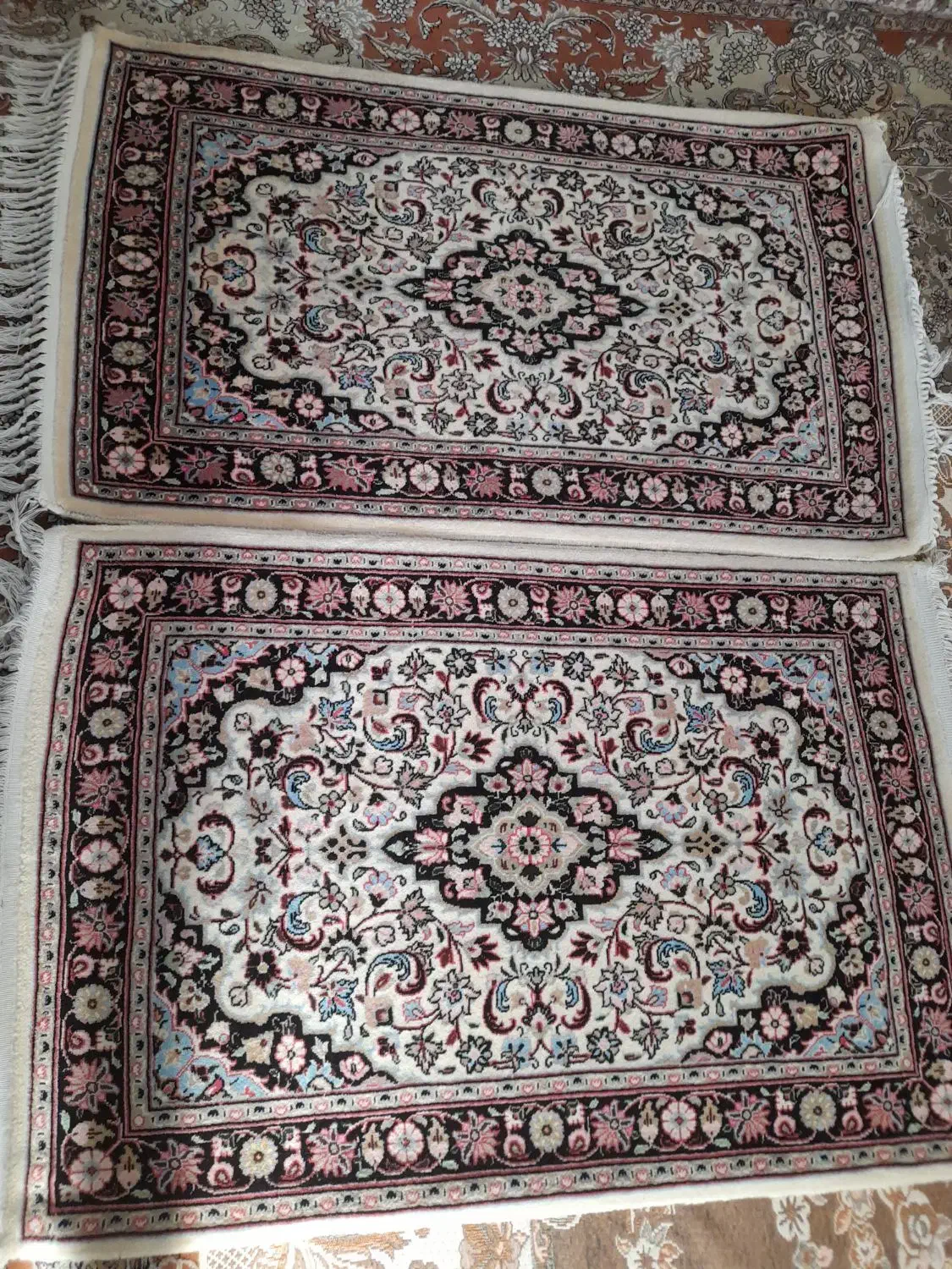 فرش ذرع و نیم دستبافت|فرش|کرمانشاه, |دیوار