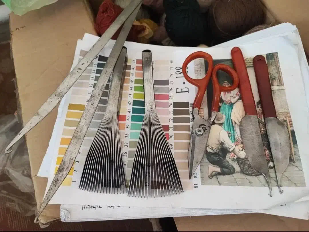 لوازم کامل قالیبافی|حراج|کرج, شهرک فهمیده|دیوار