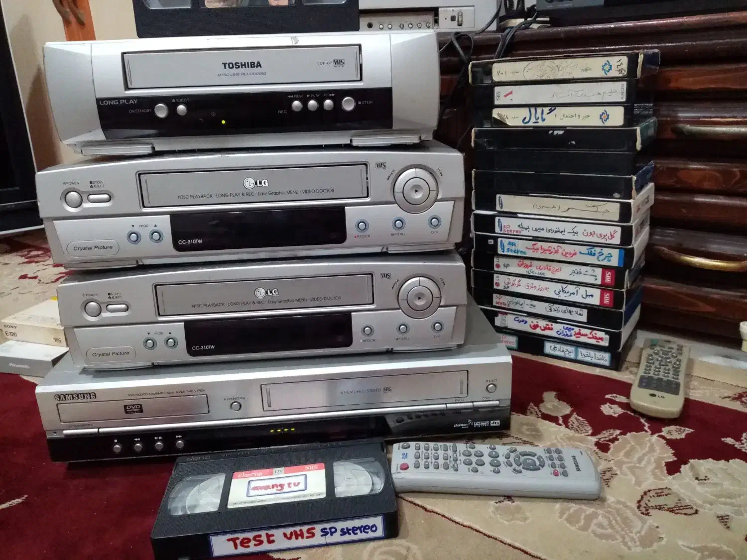ویدئو نوار بزرگ|پخش‌کننده DVD و ویدیو|بجنورد, |دیوار