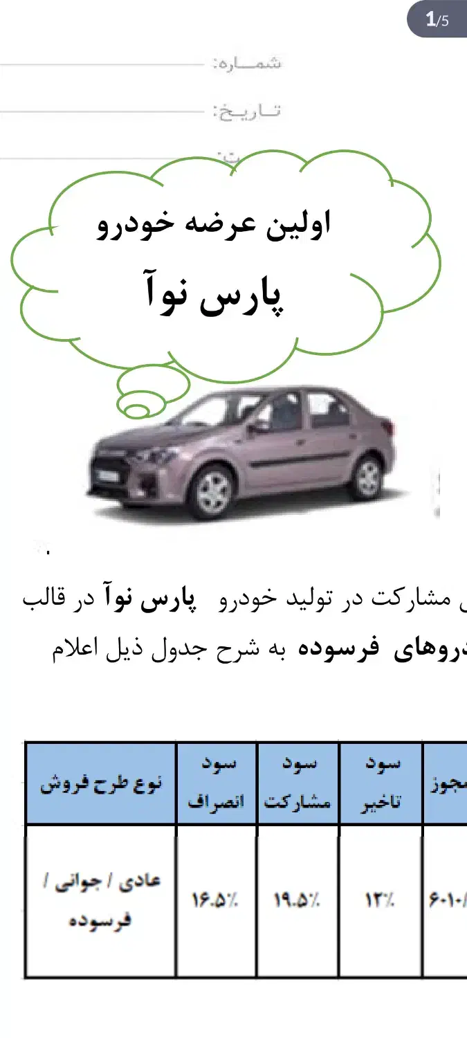 حواله پارس نوا طرح عادی|خودرو سواری و وانت|تهران, میرداماد|دیوار