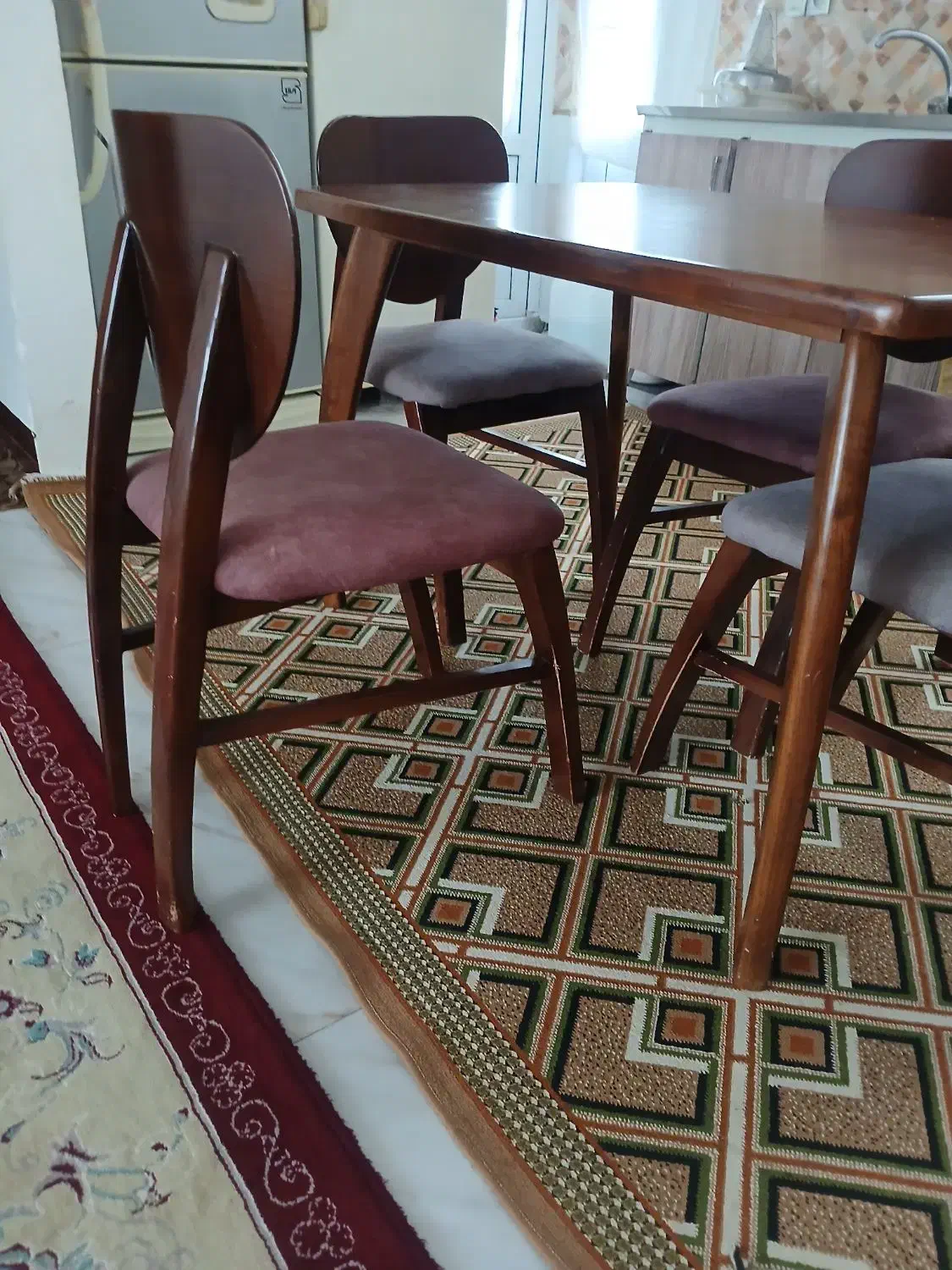 میز نهار خوری خیلی شیک|میز و صندلی غذاخوری|آشخانه, |دیوار