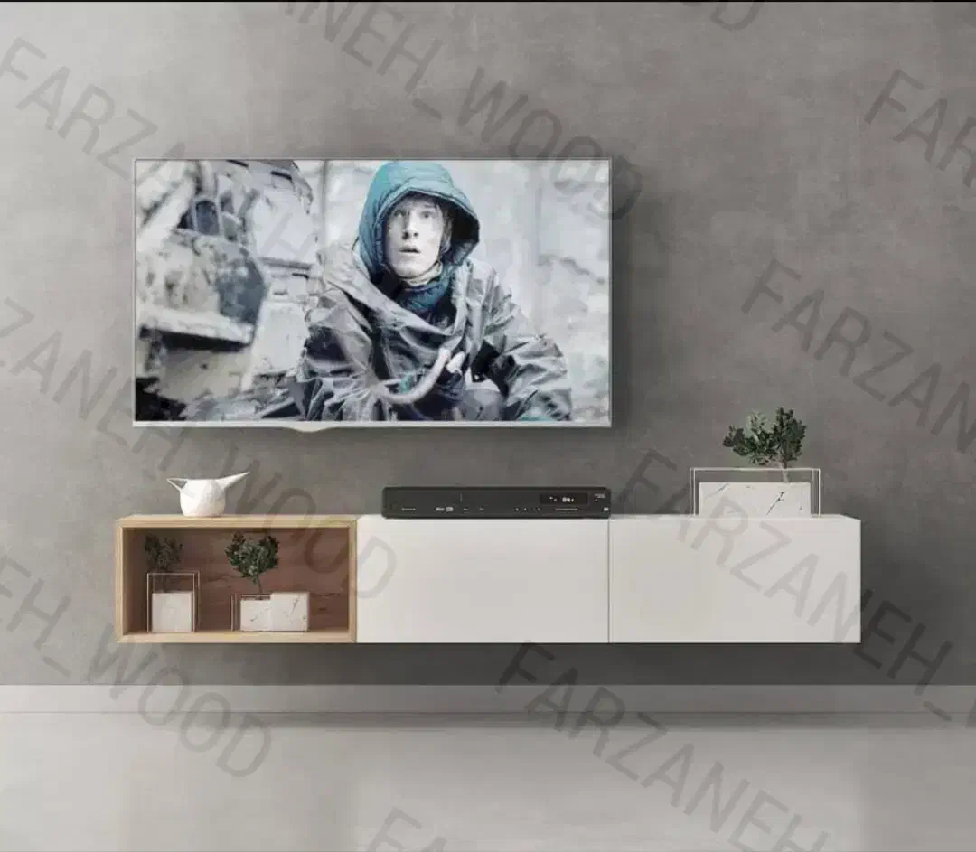 دیزاین باکس tv  شلف دیواری  و زمینی مدل پرنیا|میز تلویزیون|تهران, یافت آباد جنوبی|دیوار