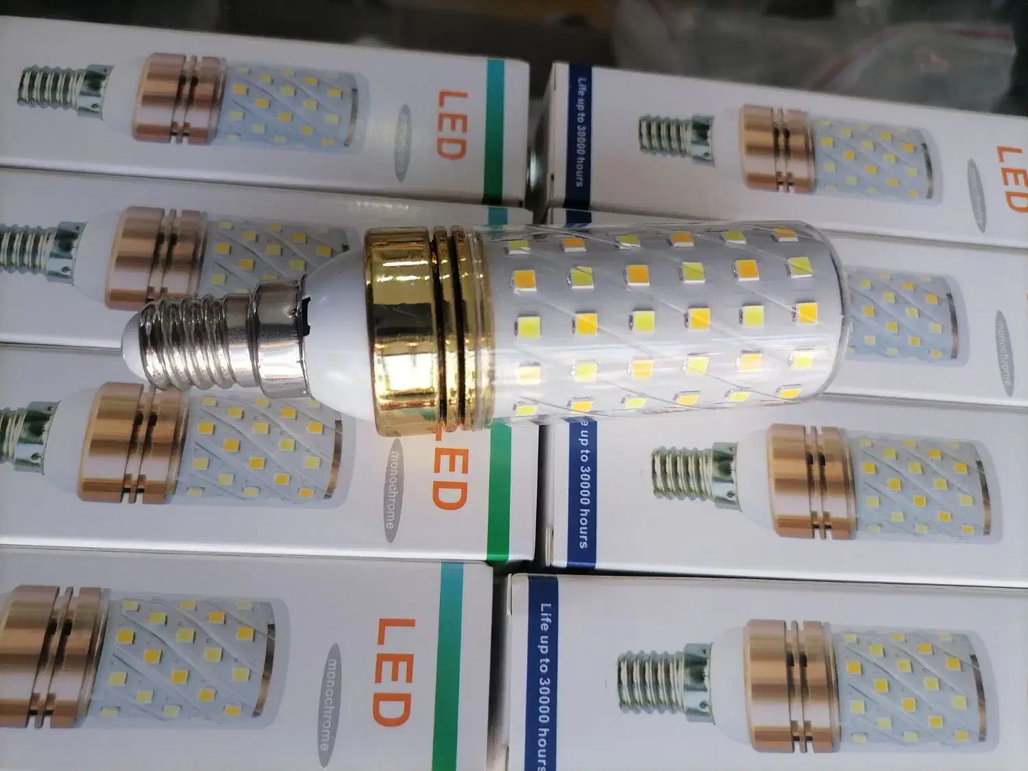 لامپ لوستری 3 رنگ 84 LED|لامپ و چراغ|کرج, شاهین‌ویلا|دیوار