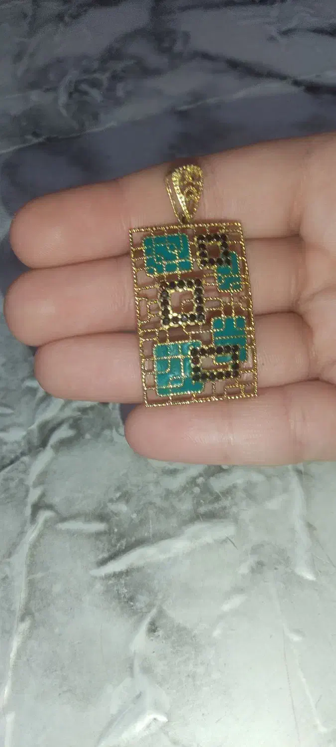 پلاک طلا|جواهرات|خرم‌آباد, |دیوار