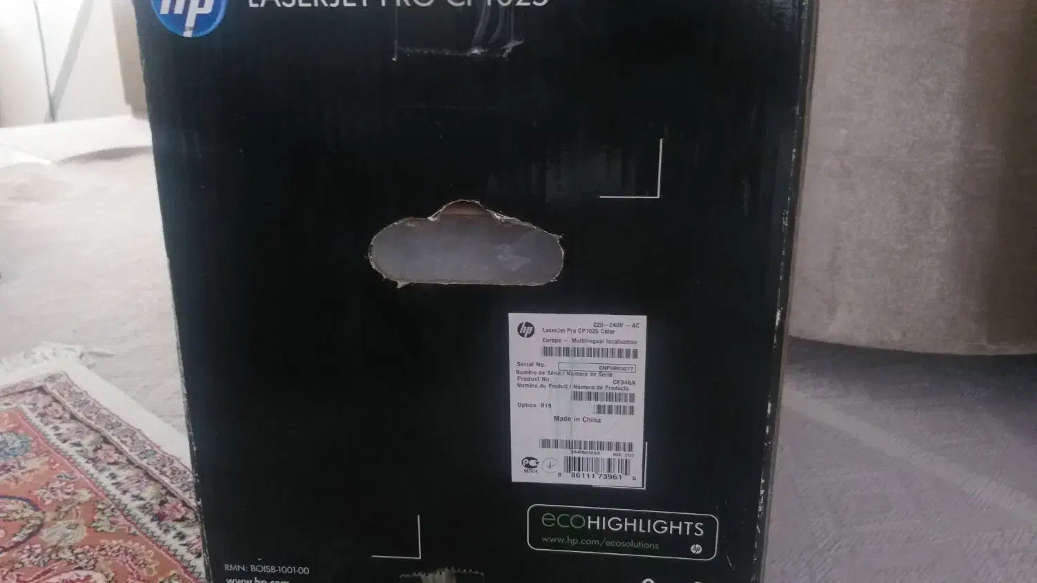 پرینتر لیزری رنگی hp 1025 مثل آک با کارکرد ۴۰ برگ|پرینتر، اسکنر، کپی، فکس|مرند, |دیوار
