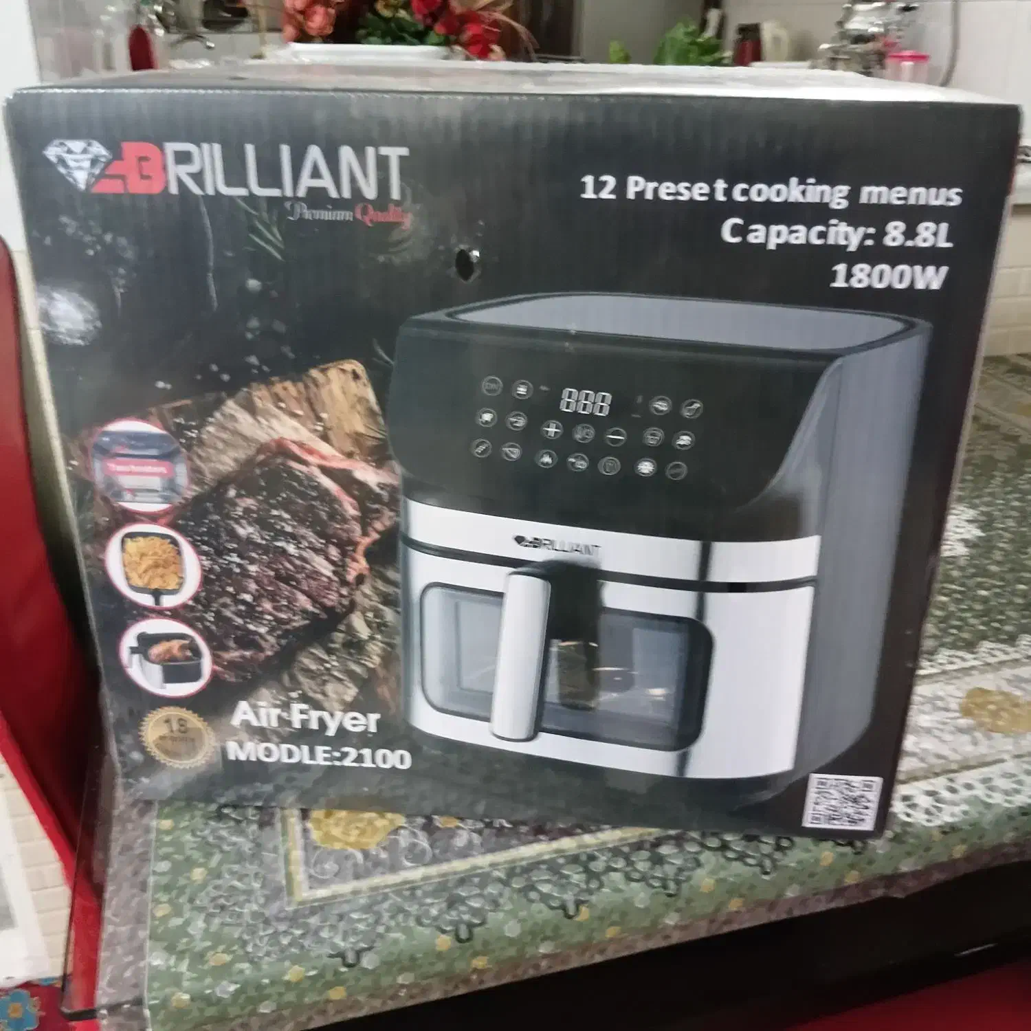 سرخکن بدون روغن|اجاق گاز و لوازم برقی پختوپز|گلستان (تهران), |دیوار