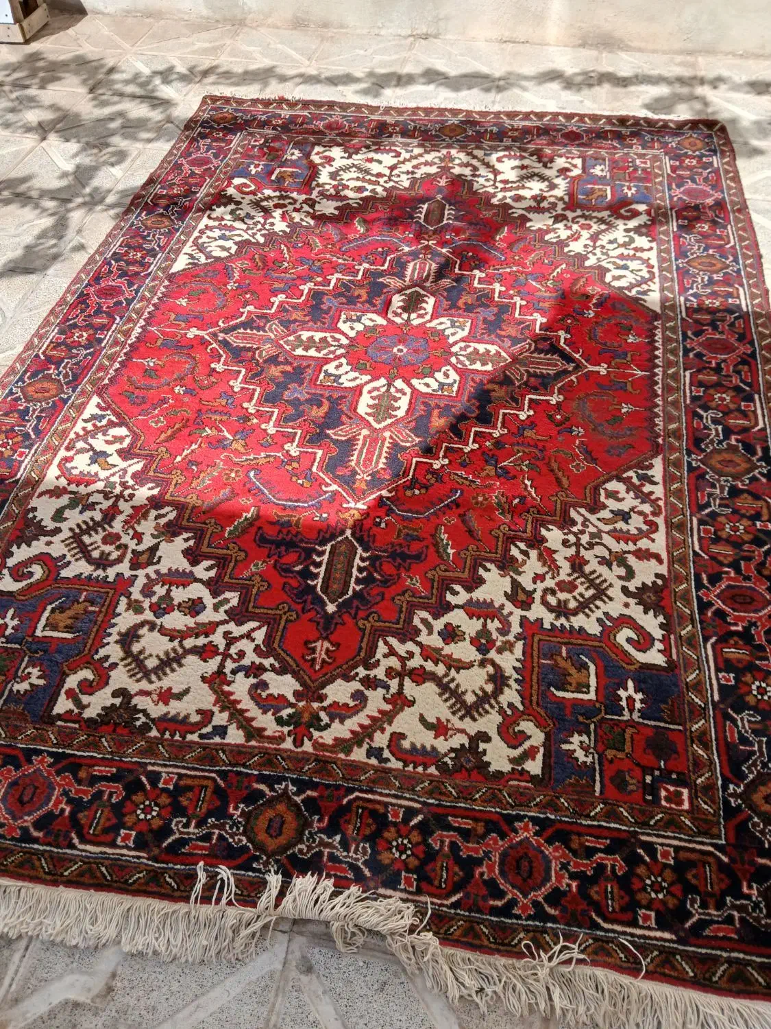 دو تخته فرش دستباف ۶ متری هریس تبریز|فرش|مشهد, مصلی (کارمندان اول)|دیوار