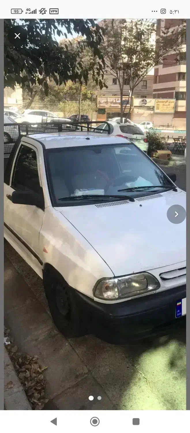 پراید وانت مدل 98|خودرو سواری و وانت|تهران, خاک سفید|دیوار