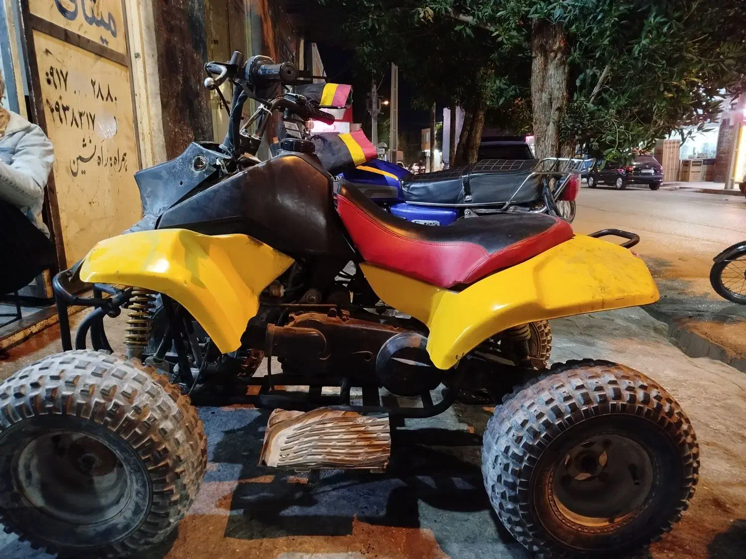 چهار چرخ|موتورسیکلت|زرین دشت (فارس), |دیوار