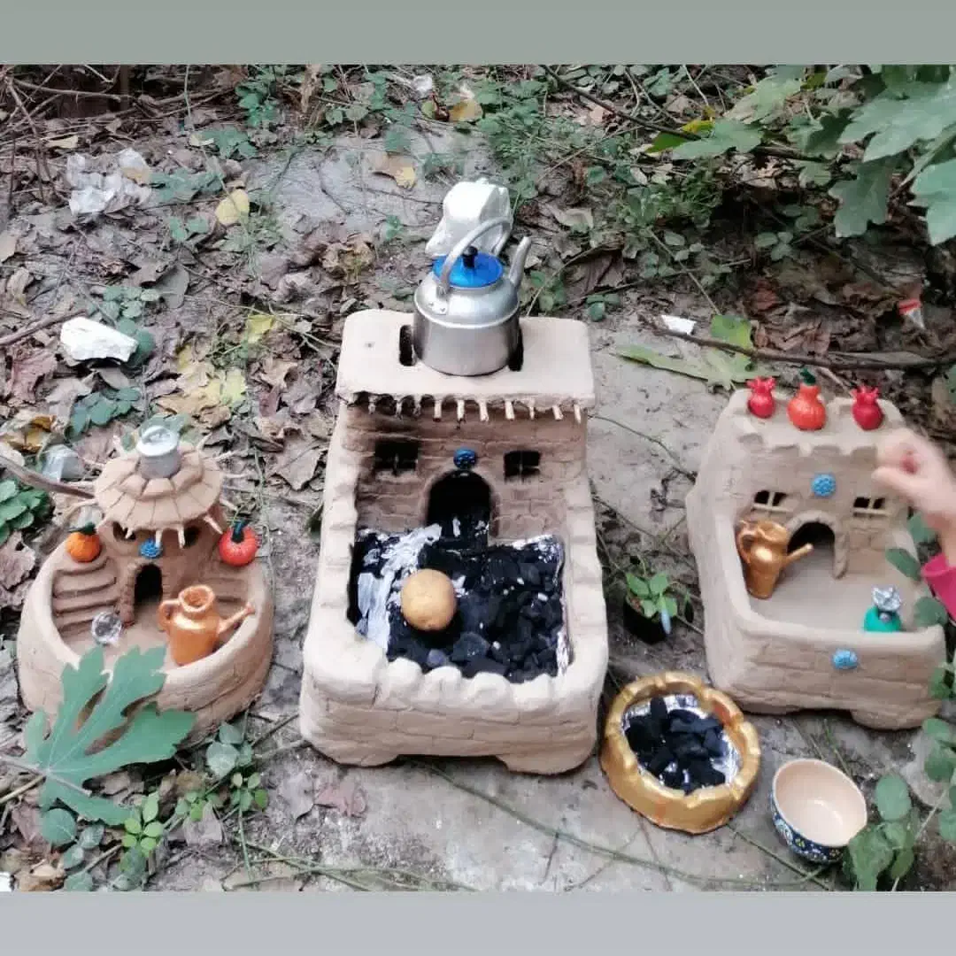 منقل گلی محکم وزیبا|اجاق گاز و لوازم برقی پختوپز|گنبد کاووس, |دیوار