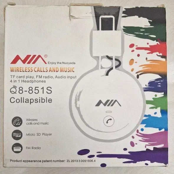 هدفون نیا مدل Q8-851s|لوازم جانبی موبایل و تبلت|بجنورد, |دیوار