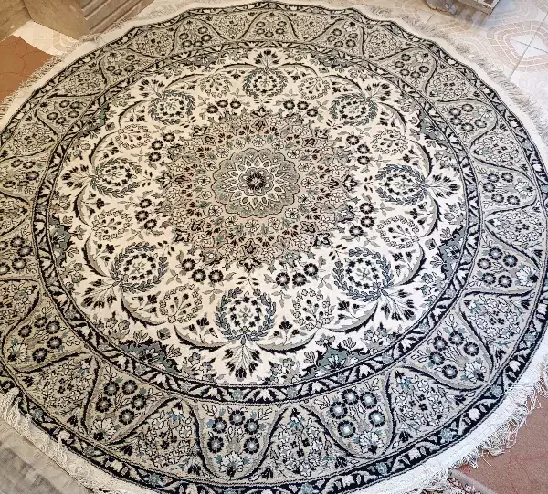 فرش دایره ای|فرش|بهارستان, |دیوار