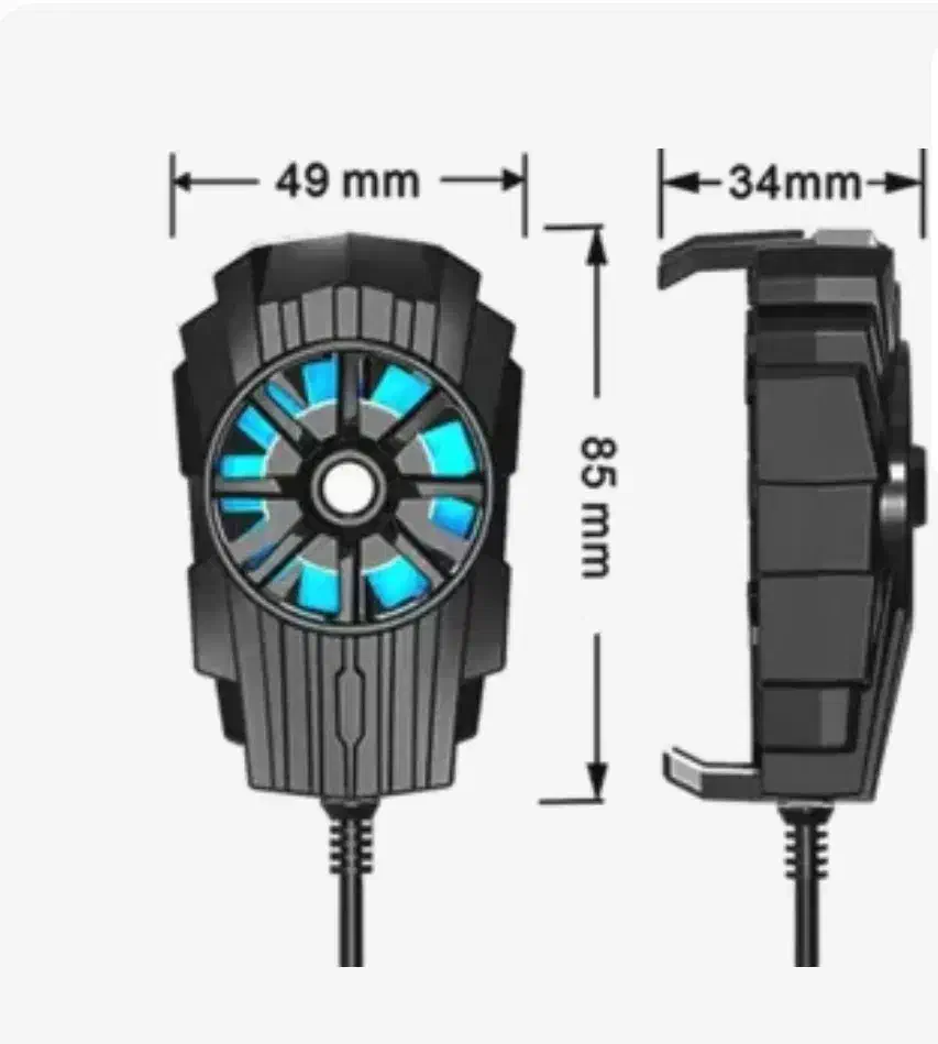 فن خنک کننده موبایل Awei X31|لوازم جانبی موبایل و تبلت|قم, ارم|دیوار
