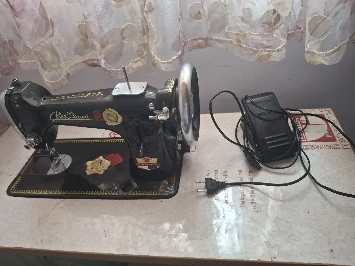 چرخ خیاطی مارشال برقی شده|چرخ خیاطی و ریسندگی|بیرجند, |دیوار