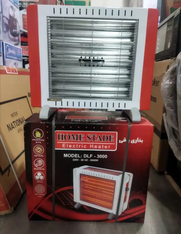 بخاری برقی فن دار صادراتی HOME STADE ارسال رایگان|بخاری، هیتر، شومینه|تبریز, |دیوار