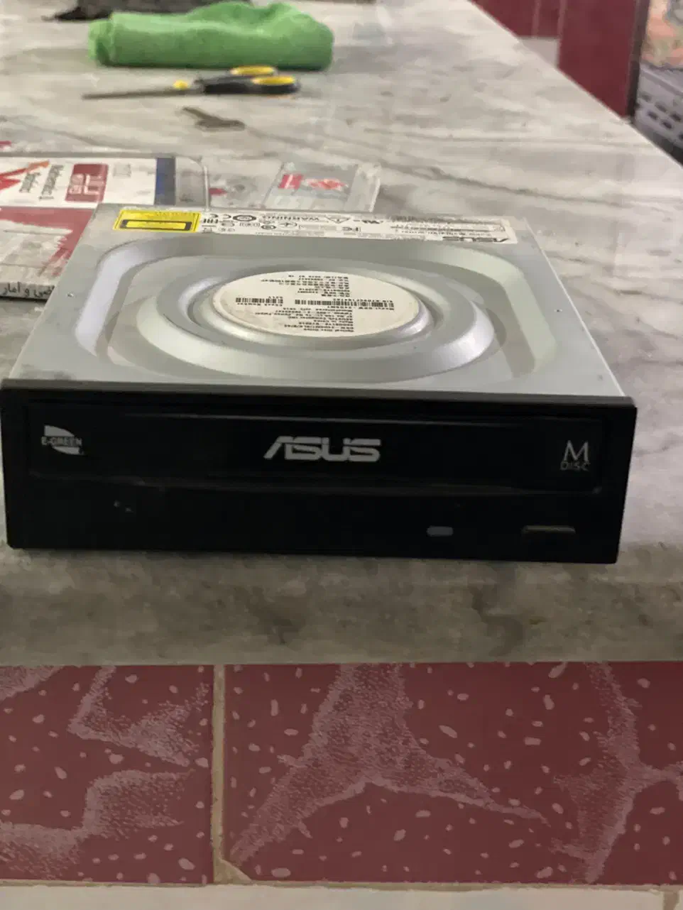DVD Rieter asus 24X|پخشکننده DVD و ویدیو|کرمانشاه, |دیوار