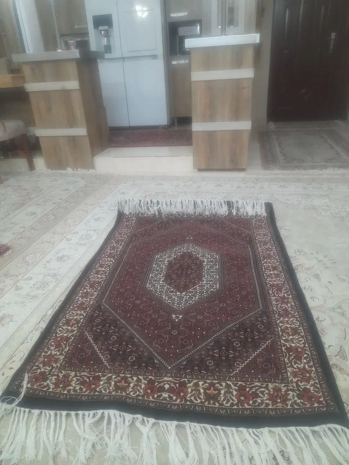 فرش زر نیم نخ مرینوس|فرش|زنجان, |دیوار