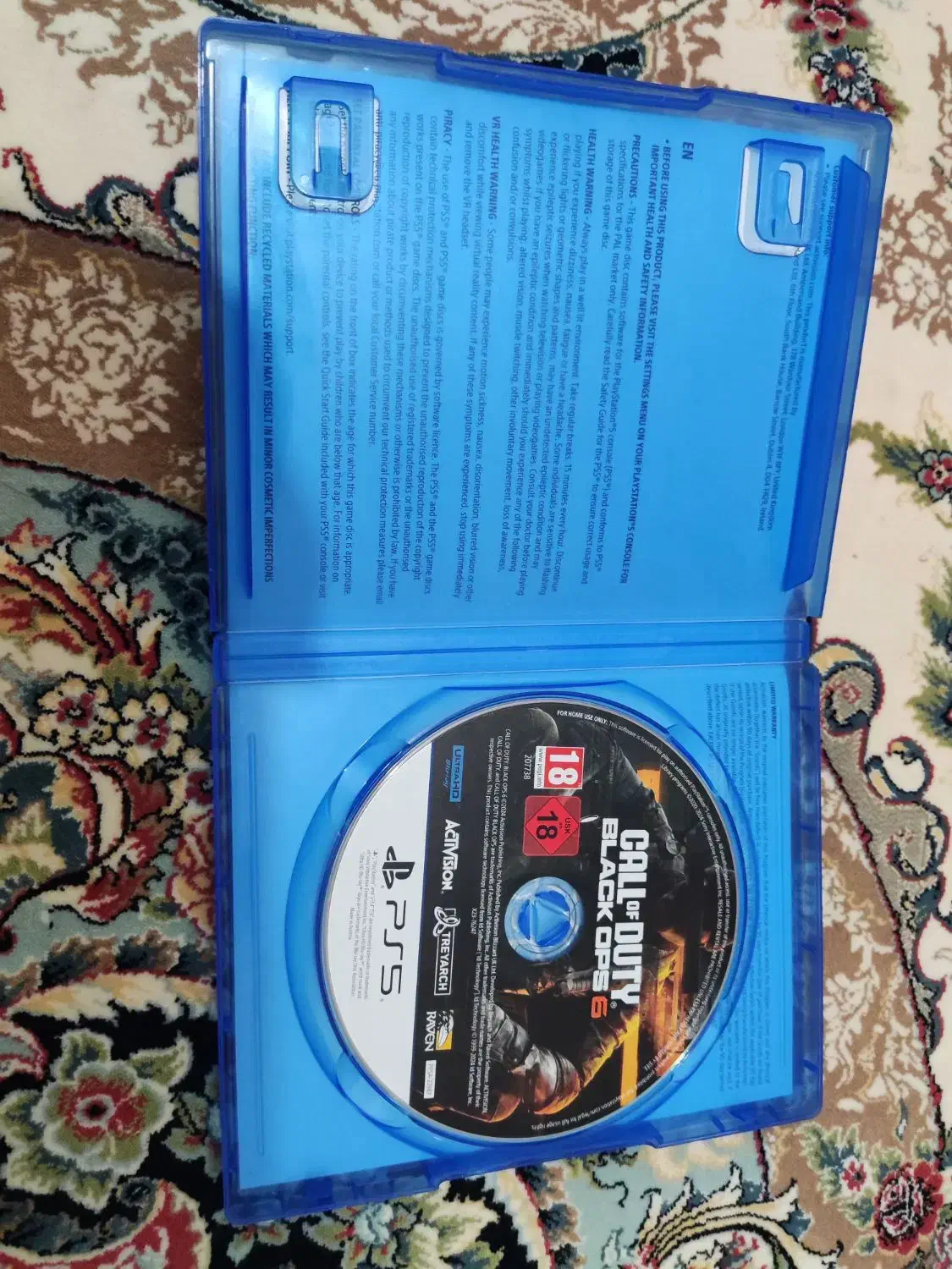 دیسک بازی call of duty black ops6 ps5|کنسول، بازی ویدئویی و آنلاین|ماکو, |دیوار