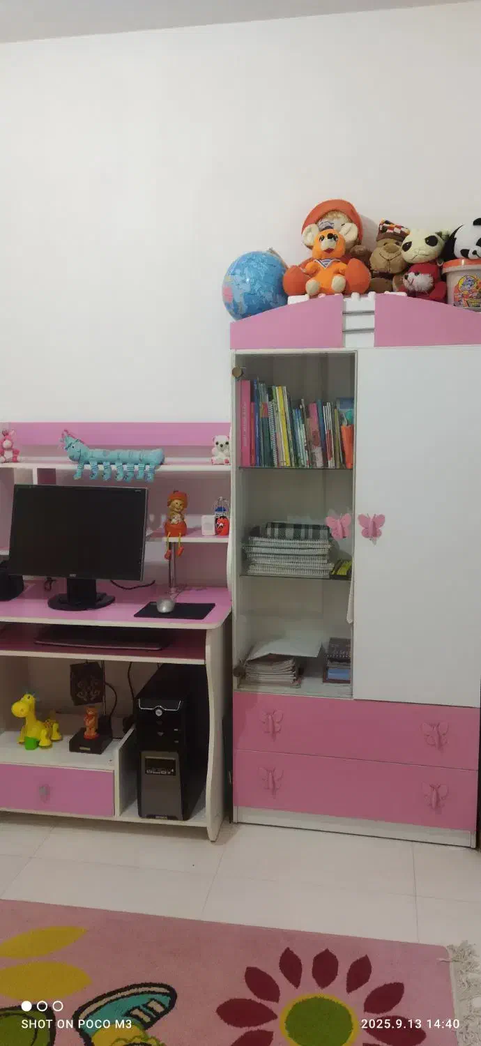 سرویس اتاق کودک|تخت و سرویس خواب|الوند, |دیوار