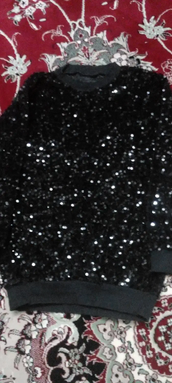 بلوز مشکی پولکی|لباس|زنجان, |دیوار